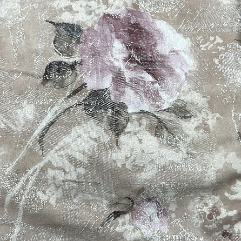 Croscill Concerto Floral Standard Pillow Shams Lot of 2 Made in USA